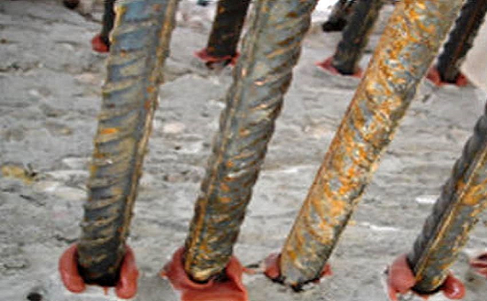 Low temperature anchoring adhesive