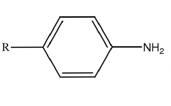 Modified aromatic amine hardner